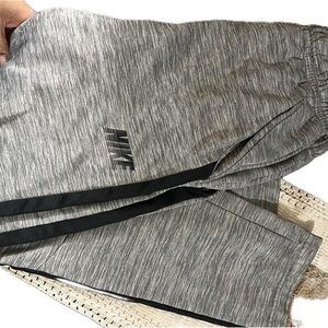 Nike Heather Gray Joggers with Black Accent